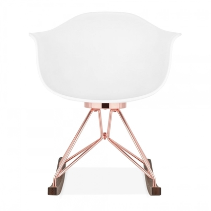 Cult Studio Moda Rocking Chair CD4, White Walnut / Copper