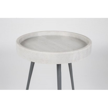 Zuiver Karrara Side Table - White