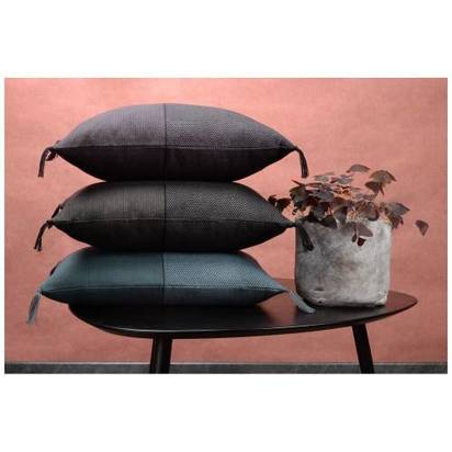 Zago Roma Cushion - Grey - 35cm x 50cm