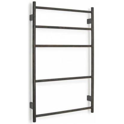 Wireworks Wallbar Towel Rack - Dark Oak