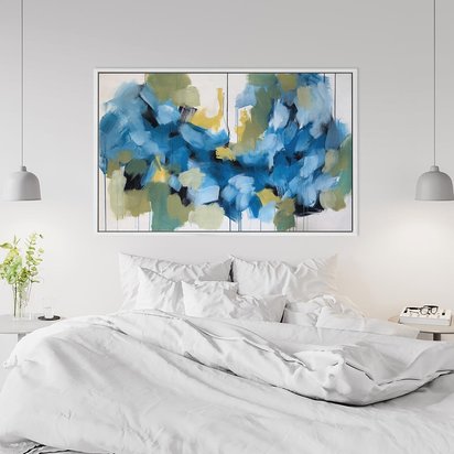 Symphony - Painting + Black Frame
