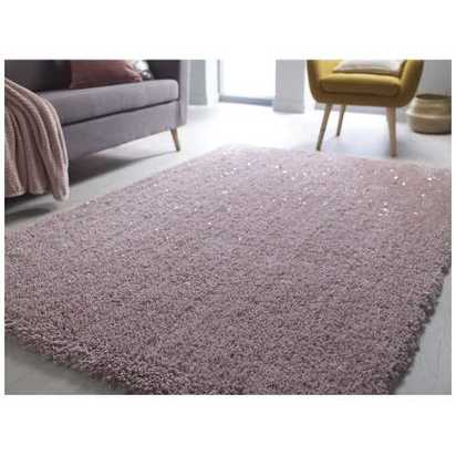 Flair Rugs Veloce Rug - Blush Pink - 160cm x 230cm