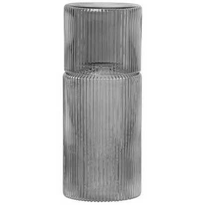 Ferm Living Ripple Carafe Set - Smoked
