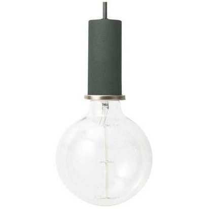 Ferm Living Collect Socket Pendant Light - Low - Light Grey