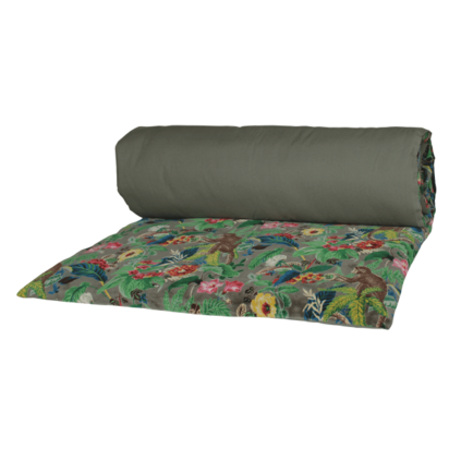 Monkey Quilt Cover (color: Red)