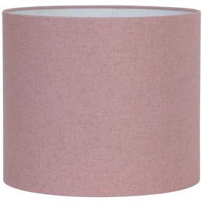 Light and Living Livigno Round Lamp Shade - Pink - H: 21cm x Dia: 30cm