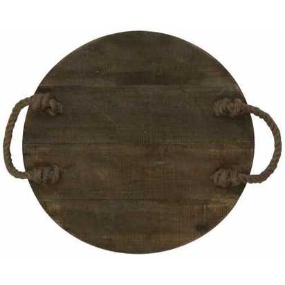Light and Living Gruyere Round Tray