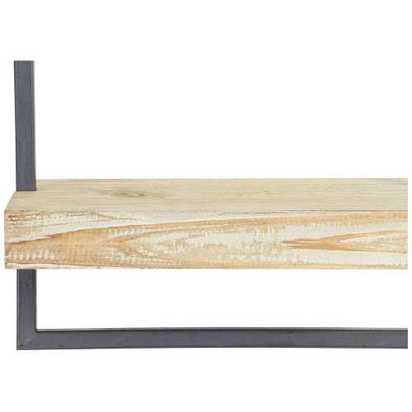 Light and Living Maddison Tall Wall Shelf - Natural
