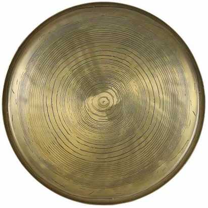Light and Living Mato Round Tray - Bronze - Large
