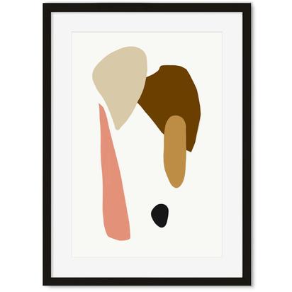 Bohemian Tones Art Print - (A4) 21x30 cm - 8x12" / No Frame