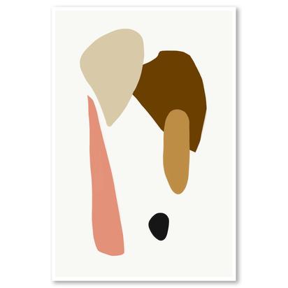 Bohemian Tones Art Print - (A4) 21x30 cm - 8x12" / No Frame