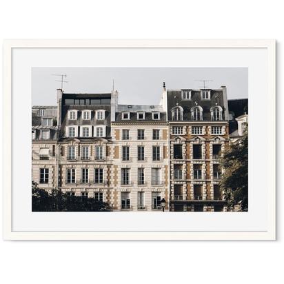 Parisian Rooftops Art Print