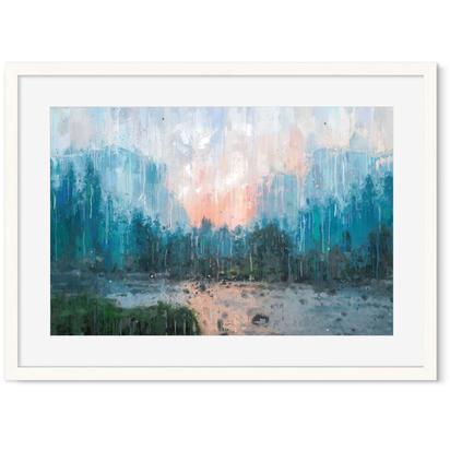 Sunset Landscape Fine Art Print