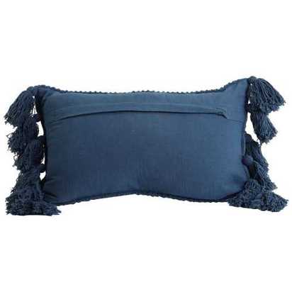 Light and Living Bardala Rectangle Cushion - Blue