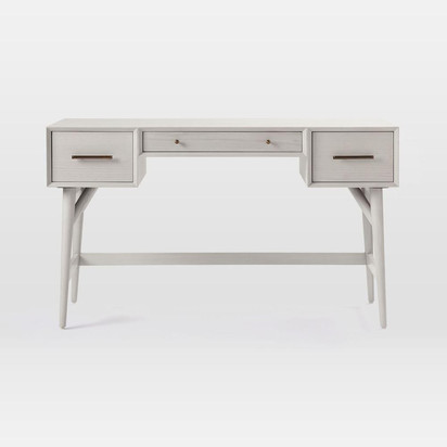 Mid-Century Modern Desk, Pebble