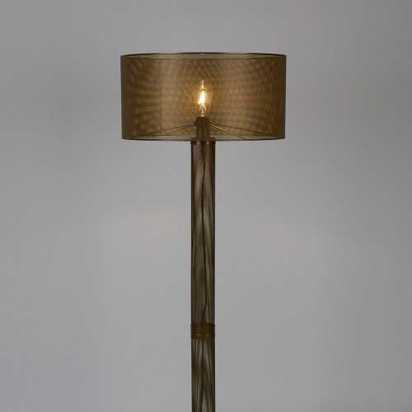 Bold Monkey Sweet Mesh Floor Lamp - Gold