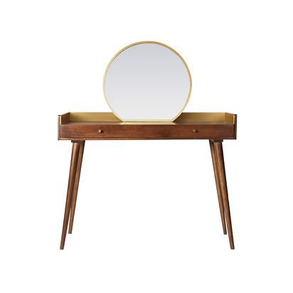 Swoon | Fresco | Mid-Century Style Dressing Table | Brown | Mango Wood | W: 110 cm D: 40 cm H: 133 cm