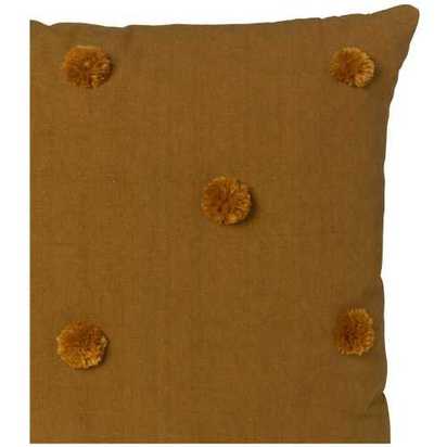 Ferm Living Dot Cushion - Sugar Kelp & Mustard