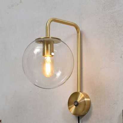 Its About RoMi Warsaw Wall Light - Gold & Clear