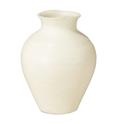 Medium Fyli Vase, White