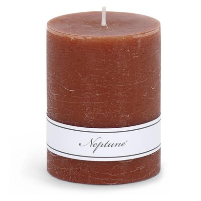 Blyton Pillar Candle, Rust