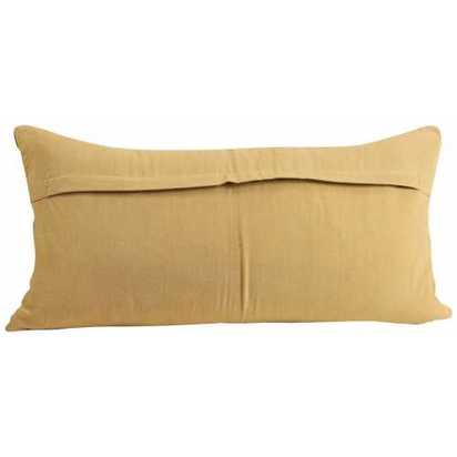 Light and Living Mudeli Rectangle Cushion - Ochre
