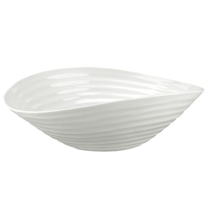 Sophie Conran for Portmeirion Salad Bowl, White White | Sizes available: Dia.28.5cm, Dia.33cm