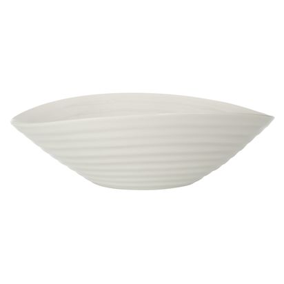 Sophie Conran for Portmeirion Salad Bowl, White White | Sizes available: Dia.28.5cm, Dia.33cm