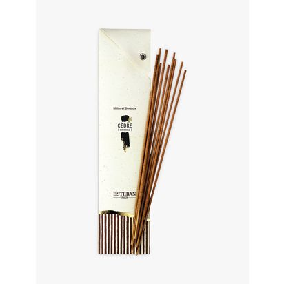 Esteban Cedre Incense Sticks | H30 x W7
