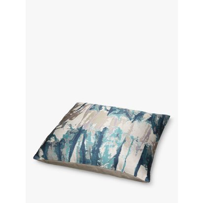 Harlequin Takara Cushion Teal / Ink | H50 x W50cm
