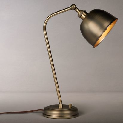 John Lewis Baldwin Table Lamp Antique Brass