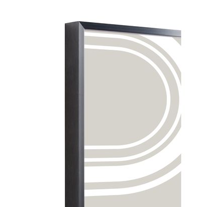 John Lewis & Partners Delta Brushed Aluminium Poster Frame