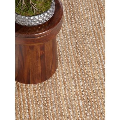 John Lewis Skye Jute Rug, Natural, Runner, L240 x W70cm Natural | L240 x W70cm