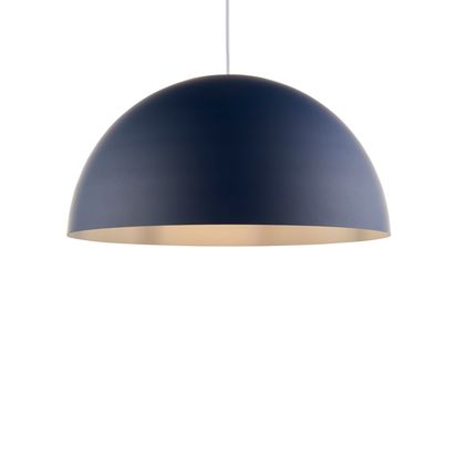 John Lewis Large Dome Metal Easy-to-Fit Ceiling Shade