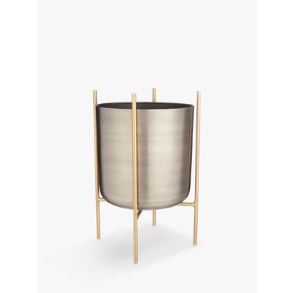 Design Project by John Lewis No.160 Pot, Large Metallic | H51 x Dia.23cm