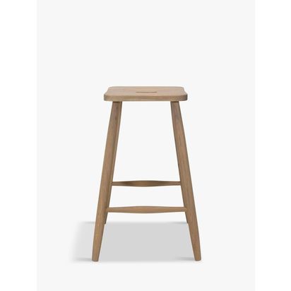 ANYDAY John Lewis & Partners Kyla Bar Stool, Light Oak, FSC-Certified (Oak)