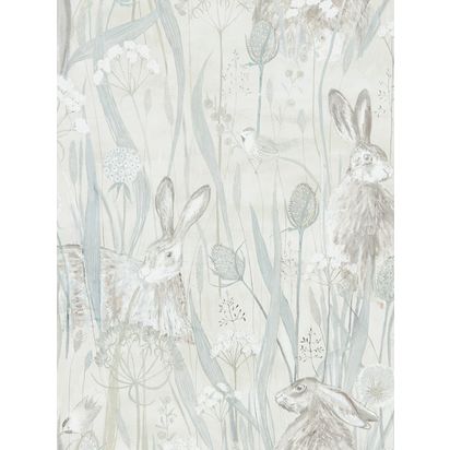 Sanderson Dune Hares Wallpaper, DEBB216518 Debb216518 | L10.05 x W69cm
