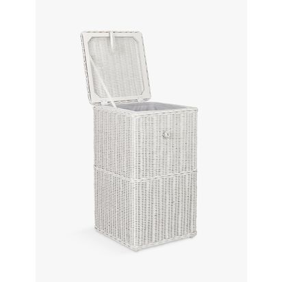 John Lewis Rattan Square Laundry Basket