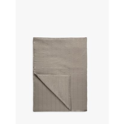 John Lewis ANYDAY Moda Bedspread Latte | L260 x W250cm