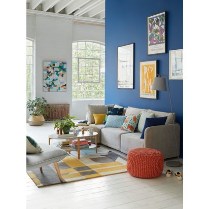 John Lewis Tiger Cushion, Green / Multi Green / Multi | H45 x W45 x D45cm