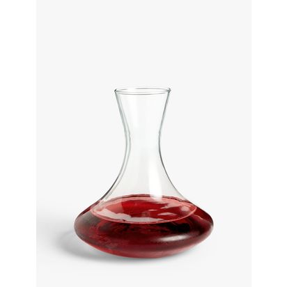 Croft Collection Recycled Glass Decanter, 1.6L, Clear