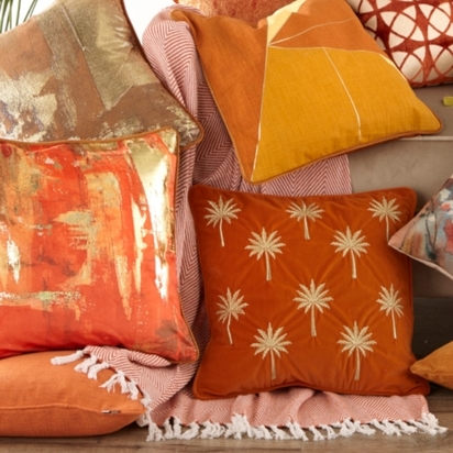 Herringbone Cotton Throw, Taupe