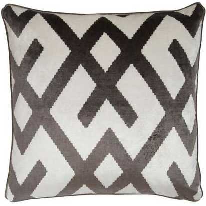 Andrew Martin Fitzroy Square Cushion - Grey