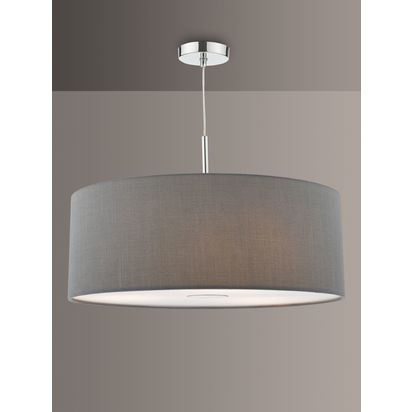 Där Ronda Large Pendant Ceiling Light Slate Grey | H22 x W60 x D60cm