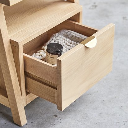 Ori pola solid oak bedside table 3694 49400