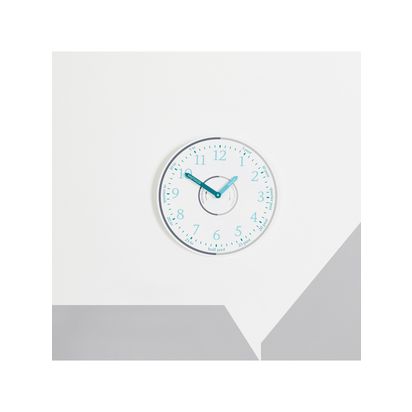 Great Little Trading Co Tell The Time Wall Clock, Grey