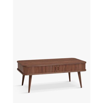 John Lewis Grayson Storage Coffee Table Dark | H40.0cm * W100.0cm * D50.0cm
