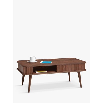 John Lewis Grayson Storage Coffee Table Dark | H40.0cm * W100.0cm * D50.0cm