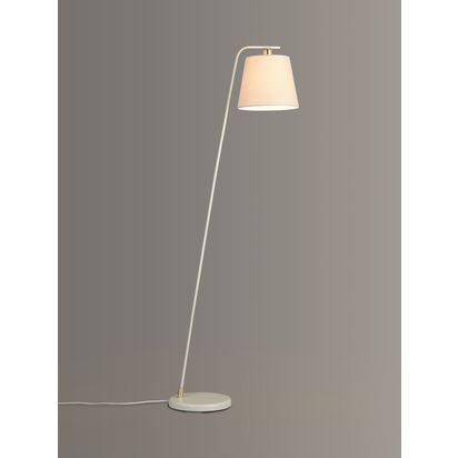 John Lewis Harry Floor Lamp Putty | H146 x W25 x D53.20cm