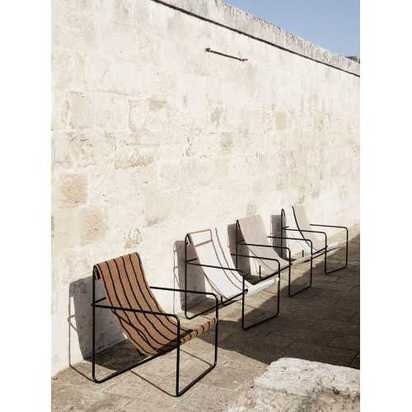 Ferm Living Desert Lounge Chair - Black & Shape